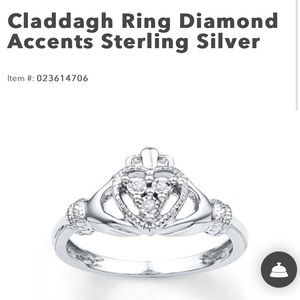Kay Jewelers Sterling Silver Claddagh Ring
